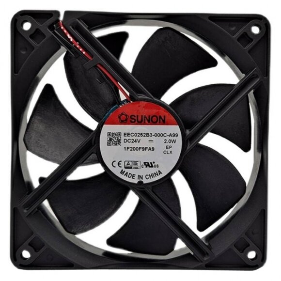 Sunon EEC0252B3-000C-A99 DC 24V 2.0W 2 Wires Axial Cooling Fan