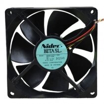 Nidec D09A-24PU 06B RH7-1526 DC 24V 0.14Amp 2 Wires / 3 Wires / 4 Wires Axial Cooling Fan