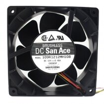 Sanyo Denki DC San Ace 109R1212MH108 DC 12V 0.48A 12038 Axial Brushless Cooling Fan
