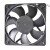 AVC DATA1225B2S DC 12V 0.70A 12025 Axial Ball Bearing Cooling Fan