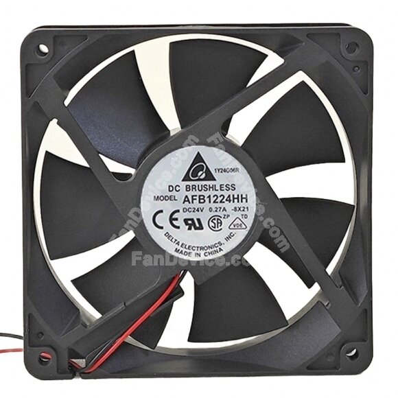 Delta AFB1224HH DC 24V 0.27A 12025 Axial Cooling Fan