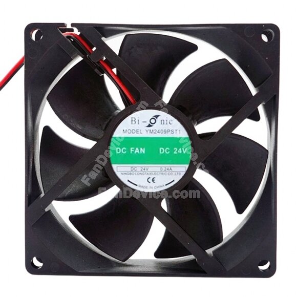 Bi-Sonic YM2409PST1 DC 24V 0.24A 9025 Axial Cooling Fan