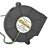 EVERFLOW B127515BN DC 12V 0.80A 7515 Blower Cooling Fan