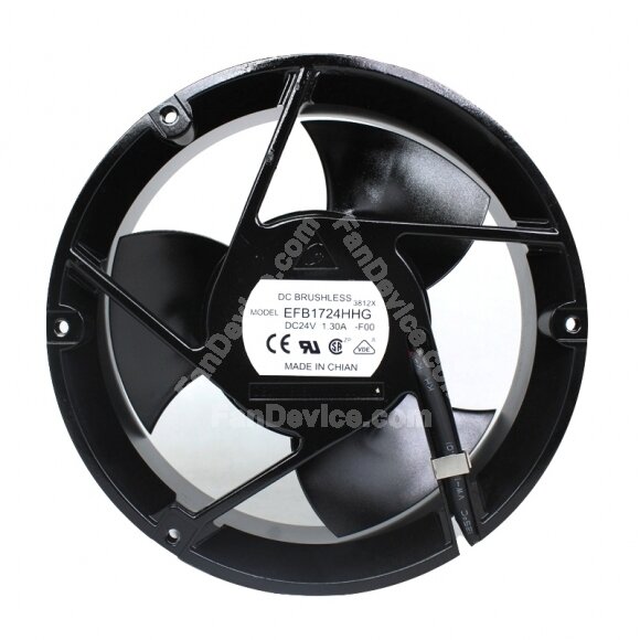 Delta EFB1724HHG DC 24V 1.30A 3 Wires / 4 Wires Axial Cooling Fan