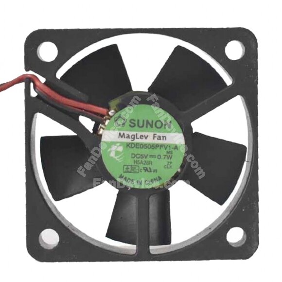 Sunon Maglev KDE0505PFV1-A DC 5V 0.7W 5010 Axial Cooling Fan