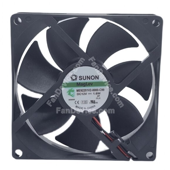 Sunon Maglev ME92251V2-0000-C99 DC 12V 1.6W 9025 Axial Cooling Fan