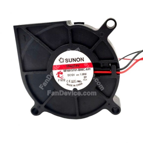 Sunon Maglev MF60151V1-B00C-A99 DC 12V 1.08W 6015 Blower Cooling Fan