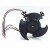 NMB 06025SS-13R-WUE DC 13V 0.17A 4 Wires Axial Cooling Fan