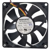Foxconn PV801512MSPF0A DC 12V 0.40A 8015 Axial Brushless Cooling Fan