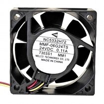 Mitsubishi MMF-06G24TS NC5332H72 DC 24V 0.11A 2 Wires / 3 Wires Axial Cooling Fan