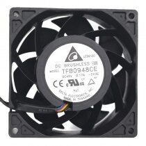 Delta TFB0948CE DC 48V 0.17A 9038 Axial Brushless Cooling Fan