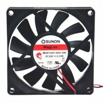 Sunon ME80152V1-000C-A99 DC 24V 2.21W 2 Wires / 3 Wires Axial Cooling Fan