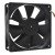 Nidec TA350DC M34138-58 DC 12V 0.50A 2 Wires / 3 Wires Axial Cooling Fan