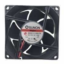 Sunon ME80251VX-Q060-F99 DC 12V 1.9W 2 Wires / 3 Wires Axial Cooling Fan