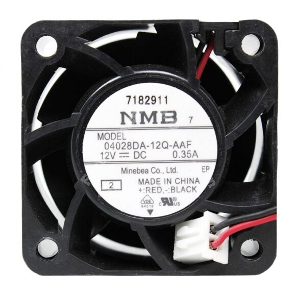 NMB 04028DA-12Q-AAF DC 12V 0.35A 4028 Axial Cooling Fan