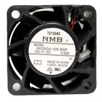 NMB 04028DA-12R-BWF DC 12V 0.52A 4028 Axial Cooling Fan