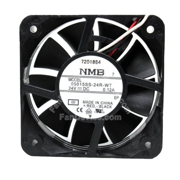 NMB 05015SS-24R-WT DC 24V 0.12A 5015 Axial Cooling Fan