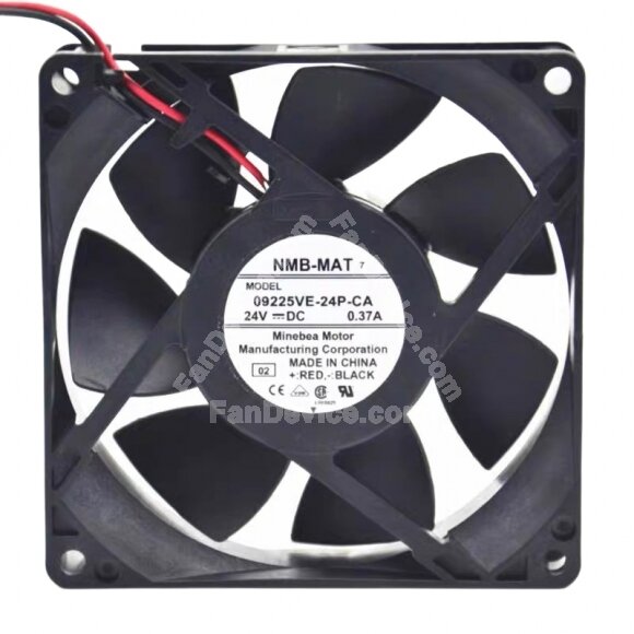 NMB 09225VE-24P-CA DC 24V 0.37A 9225 Axial Cooling Fan