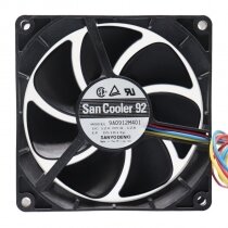 Sanyo Denki San Cooler 92 9A0912M401 DC 12V 0.12A 9025 Axial Cooling Fan