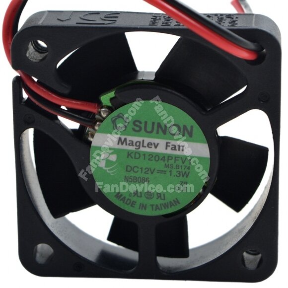 Sunon Maglev KD1204PFV1 DC 12V 1.3W 4010 Axial Cooling Fan