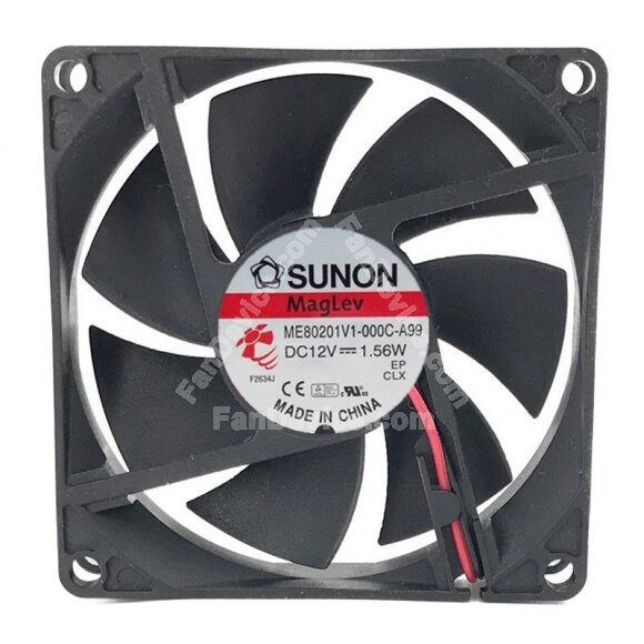 Sunon Maglev ME80201V1-000C-A99 DC 12V 1.56W 8020 Axial Cooling Fan