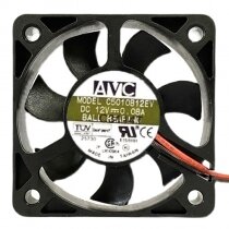 AVC C5010B12EV DC 12V 0.08A 5010 Axial Ball Bearing Cooling Fan