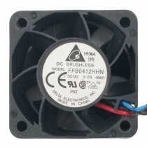 Delta FFB0412HHN DC 12V 0.17A 4028 Brushless Axial Cooling Fan