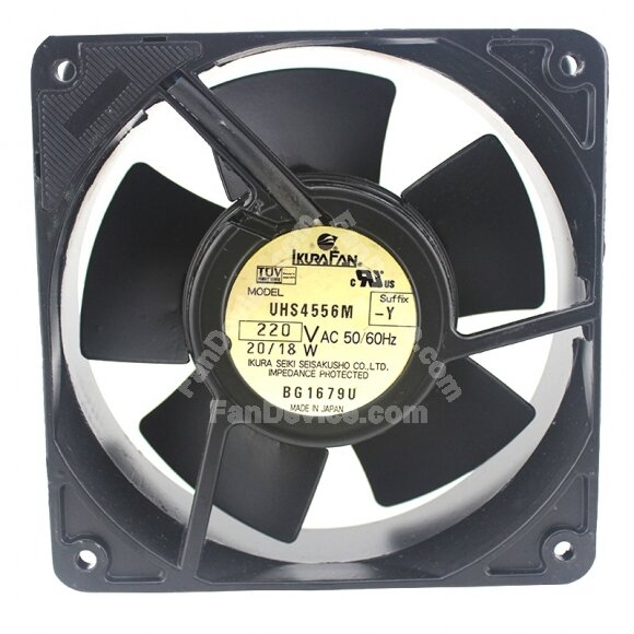 IKURA FAN UHS4556M AC 220V 20/18W 12038 Axial Cooling Fan