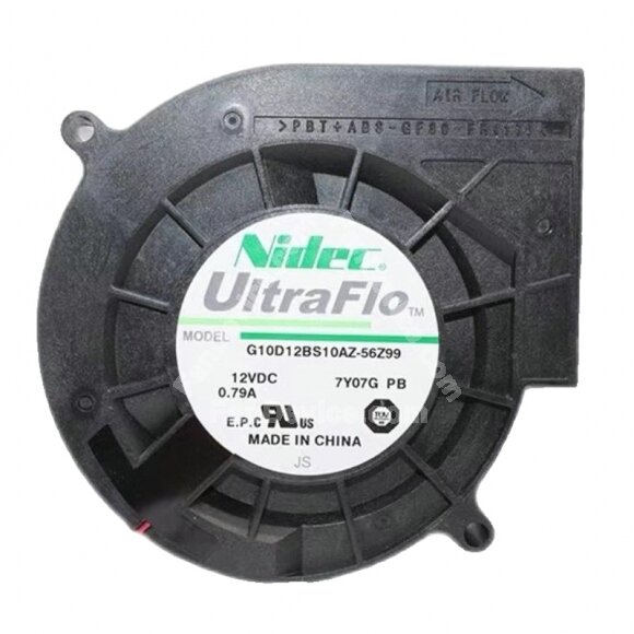 Nidec UltraFlo G10D12BS10AZ-56Z99 DC 12V 0.79A 9733 Blower Cooling Fan