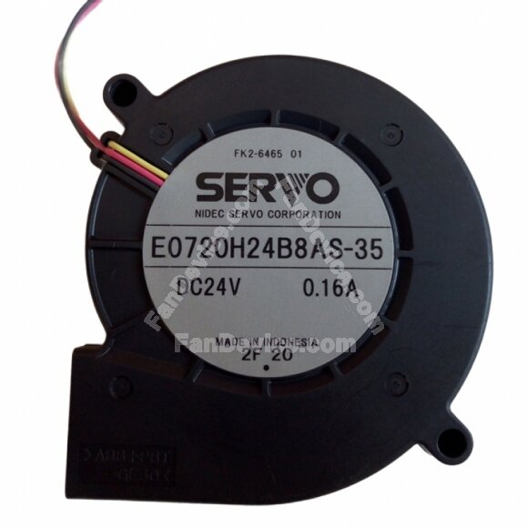Servo E0720H24B8AS-35 DC 24V 0.16A 7020 Blower Cooling Fan