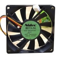 Nidec D08R-20TH 01B DC 20V 0.15A 3 Wires Axial Cooling Fan