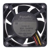 Panaflo FBA06A24U DC 24V 0.16A 2 Wires / 3 Wires Axial Cooling Fan