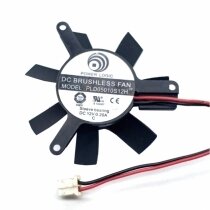 Power Logic PLD05010S12H DC 12V 0.20A 2 Wires Axial Cooling Fan