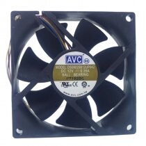 AVC DS08025B12UP042 DC 12V 0.35A 8025 Axial Ball Bearing Cooling Fan