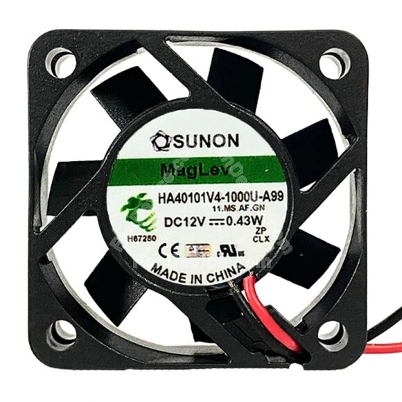 Sunon Maglev HA40101V4-1000U-A99 DC 12V 0.43W 4010 Axial Cooling Fan