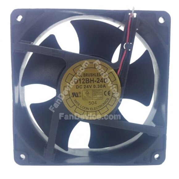 Yate Loon D12BH-24D 12V 0.30A 12038 Axial DC Brushless Cooling Fan