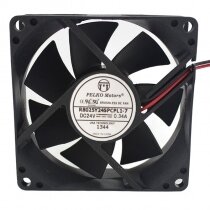 PELKO Motors R8025Y24SPCPL1-7 DC 24V 0.34A 8025 Axial Brushless Cooling Fan