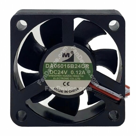 YM DA05015B24UR DC 24V 0.12A 2 Wires / 3 Wires Axial Cooling Fan
