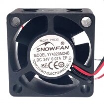 SNOWFAN YY4020M24B DC 24V 0.07A 4020 Axial Cooling Fan