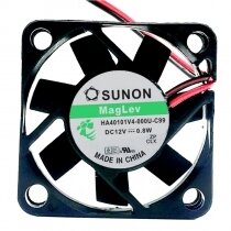Sunon HA40101V4-000U-C99 DC 12V 0.8W 2 Wires / 3 Wires Axial Cooling Fan
