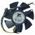ARX FS1250-AP184A DC 12V 0.15A 4 Wires Axial Cooling Fan