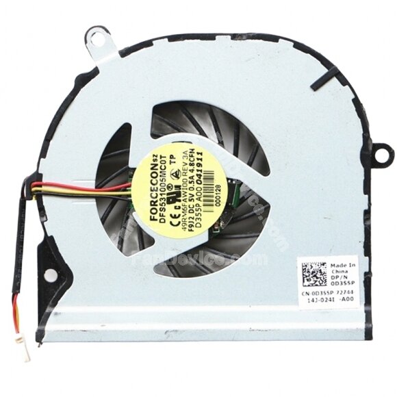 FORCECON DFS531005MC0T F9J2 DC 5V 0.5A Brushless Laptop Cooling Fan