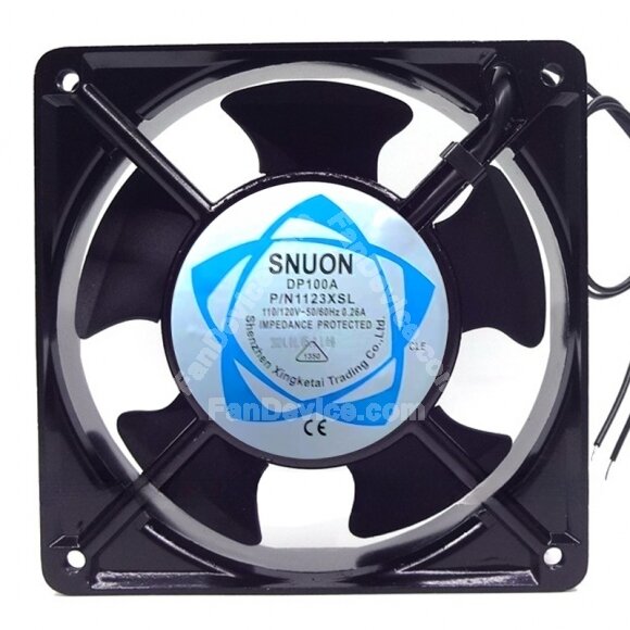 Sunon SP100A 1123XSL AC 110/120V 0.26A 2 Wires Axial Cooling Fan