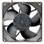 NMB 08025DA-12P-FL DC 12V 0.80A 3 Wires Axial Cooling Fan