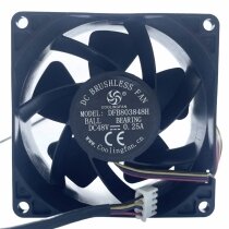 COOLINGFAN DFB803848H DC 48V 0.25A 4 Wires Ball Bearing PWM Axial Cooling Fan