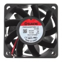 Sunon PMD2406PMB1-A DC 24V 10.3W 2 Wires / 3 Wires Axial Cooling Fan