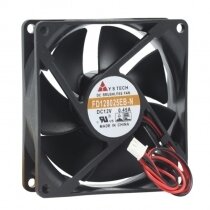 Y.S.TECH FD128025EB-N DC 12V 0.45A 2 Wires / 3 Wires / 4 Wires Axial Cooling Fan