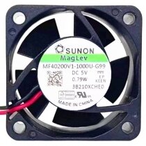 Sunon Maglev MF40200V1-1000U-G99 DC 5V 0.79W 2 / 3 Wires Axial Fan