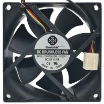 Geatsink TD8025Q12HA 12V 0.35A 4 Wires DC Brushless PWM Axial Fan