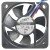 ADDA AD4512UB-G7B 12V 0.20A 4 Wires 4010 DC Brushless Axial Fan